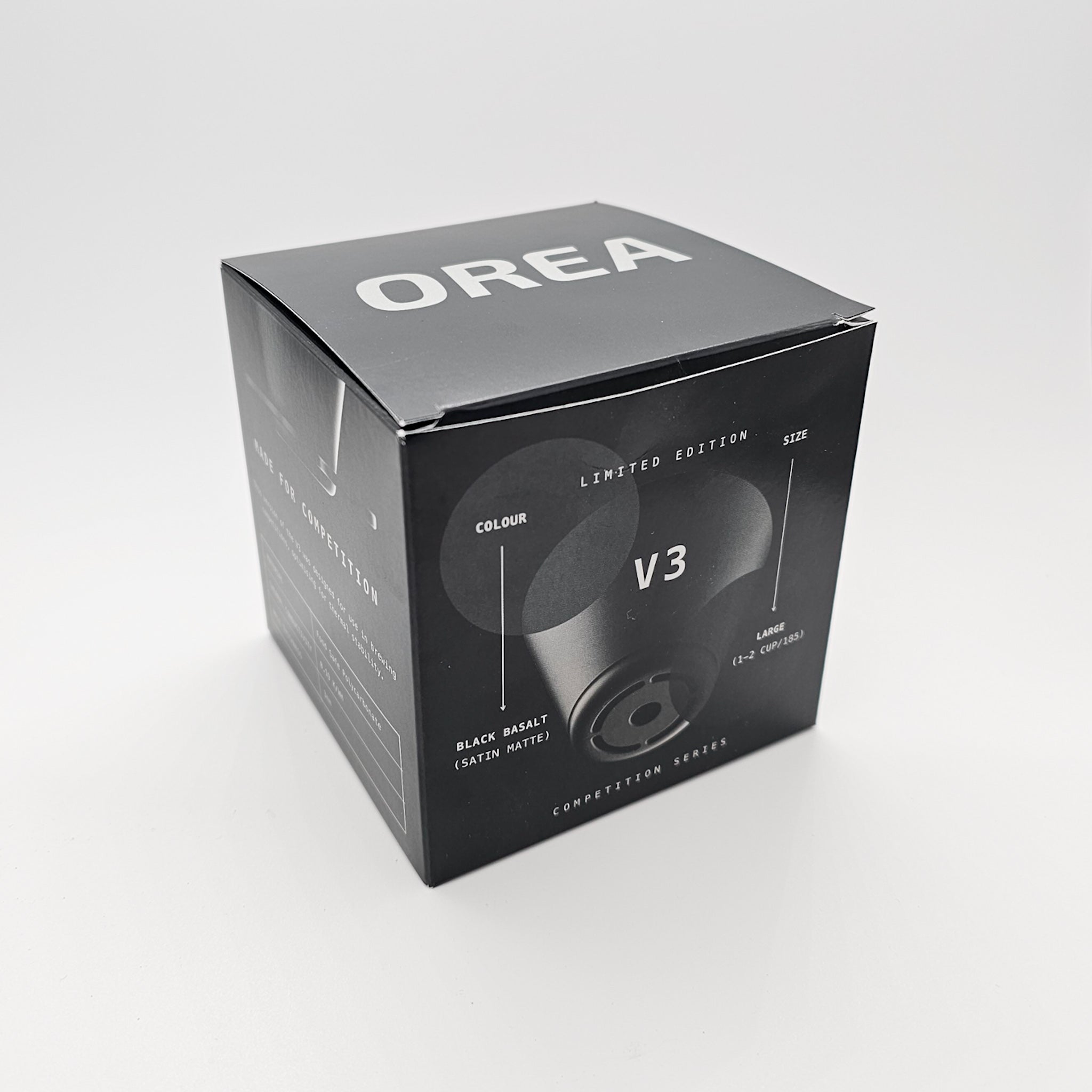 Orea Dripper V3- Black Basalt Limited Edition with Base