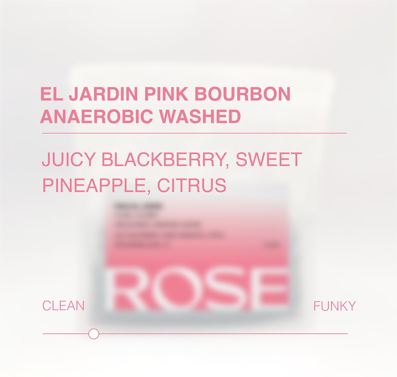 El Jardin Pink Bourbon Anaerobic Washed