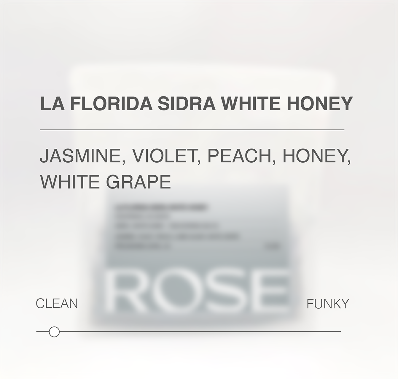 La Florida Sidra White Honey Competition Lot