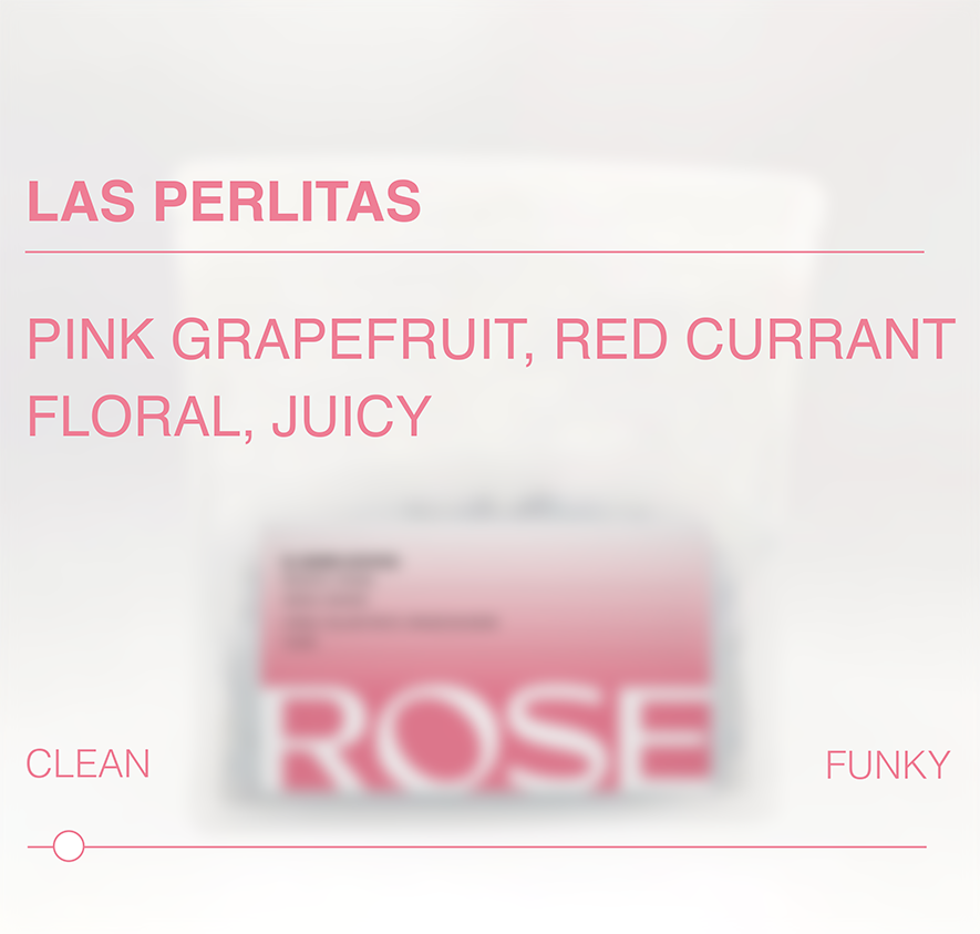 Las Perlitas Pink Bourbon Washed